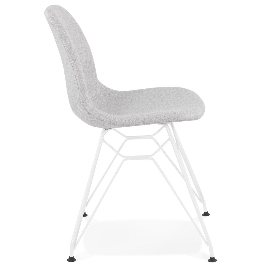 Luxevo | Designstoel in lichtgrijs β elegant en comfortabel-OfficeKing