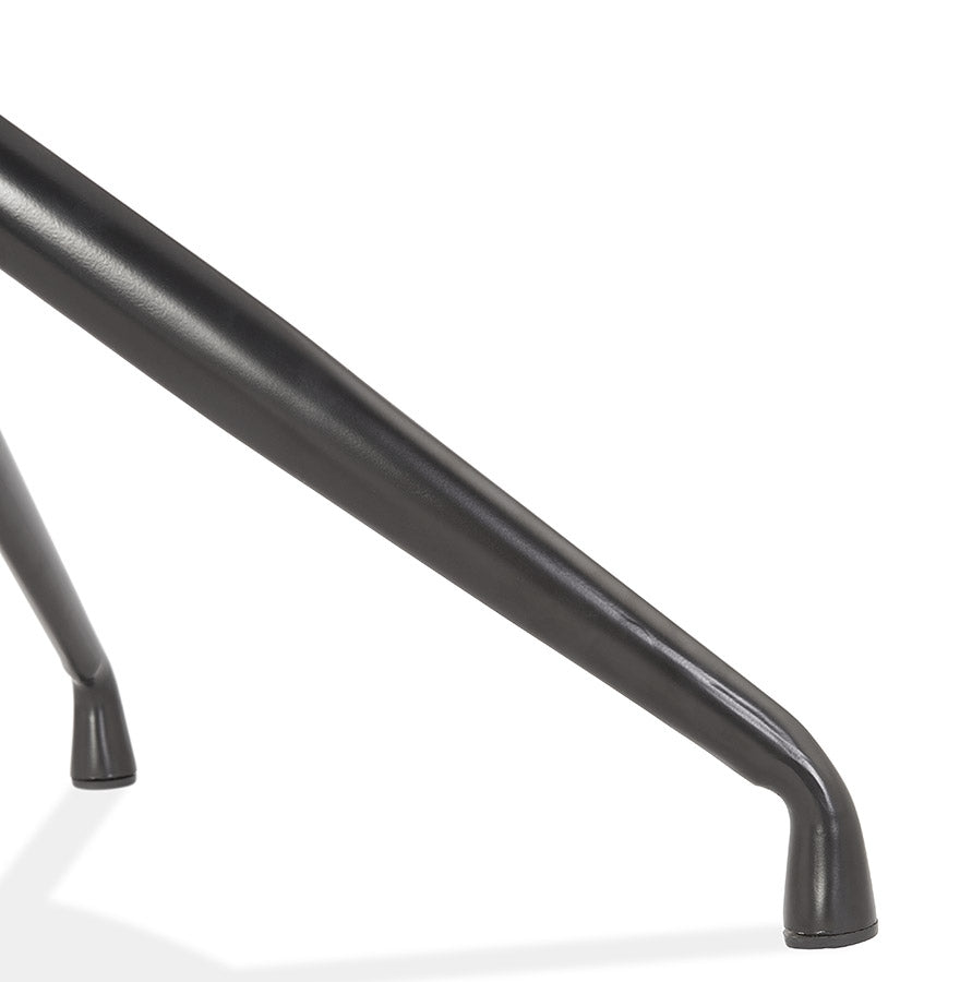 Veloria | Luxe fauteuil met armleuningen - elegant zwart velours