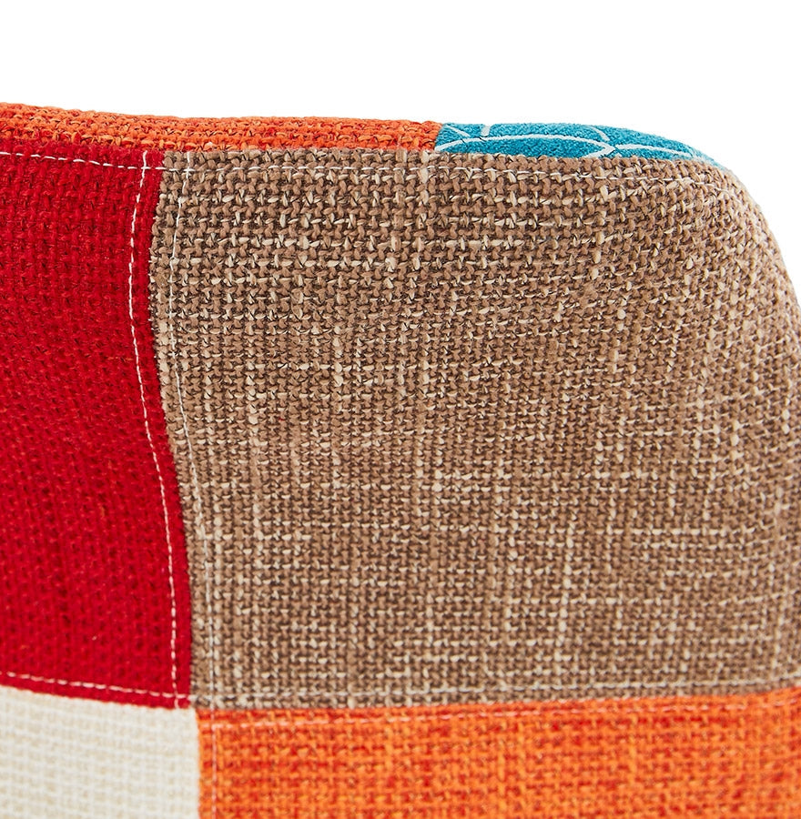 Lunara | Luxe designstoel met patchworkstof-OfficeKing