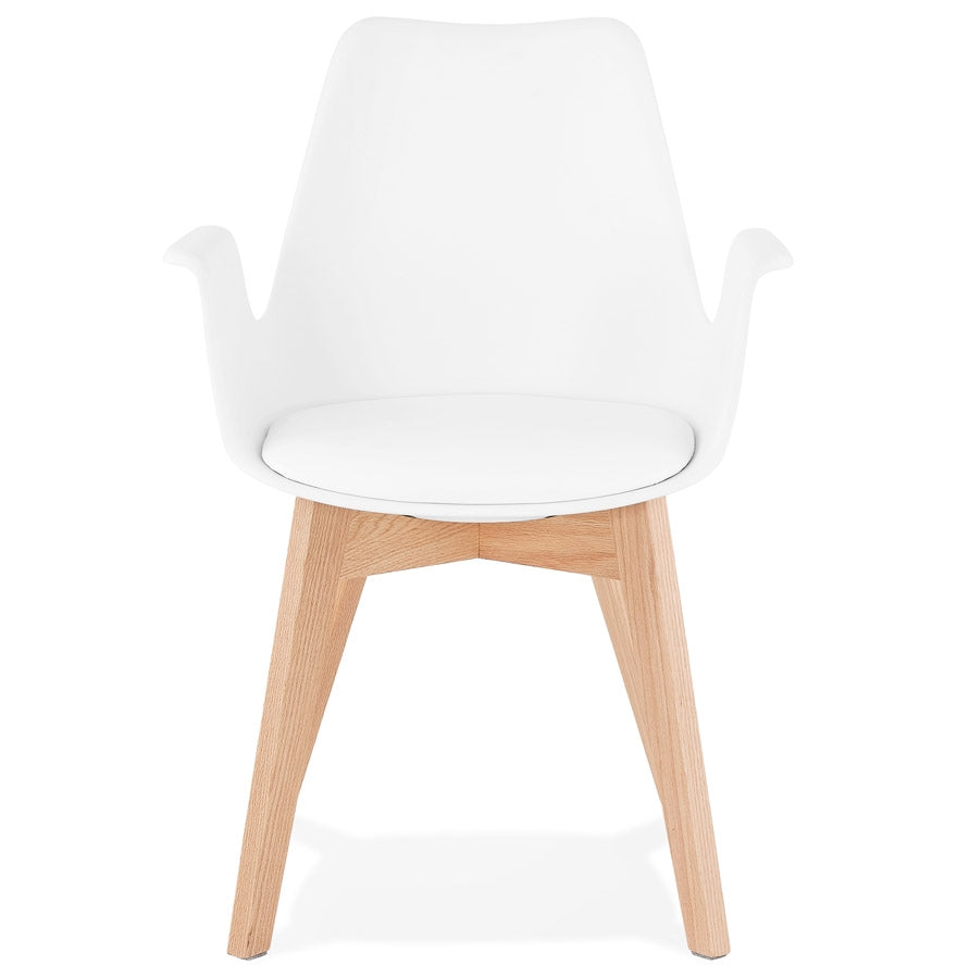 Nordica | Elegante fauteuil met armleuningen – Scandinavisch design – pure luxe