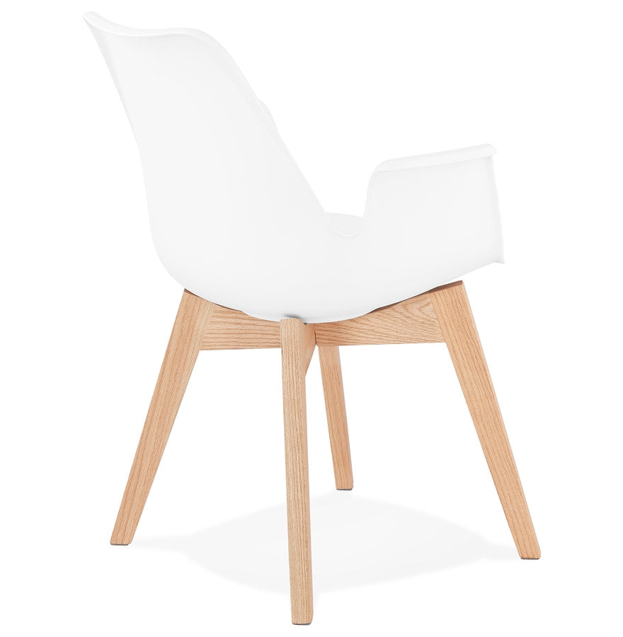 Nordica | Elegante fauteuil met armleuningen – Scandinavisch design – pure luxe