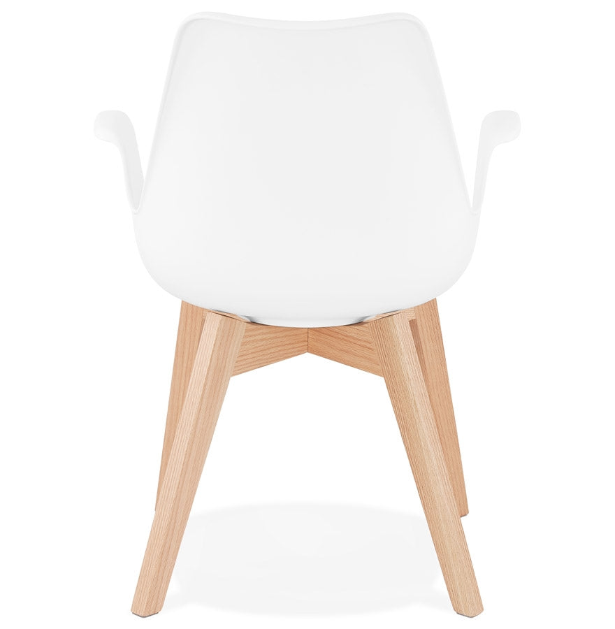 Nordica | Elegante fauteuil met armleuningen – Scandinavisch design – pure luxe