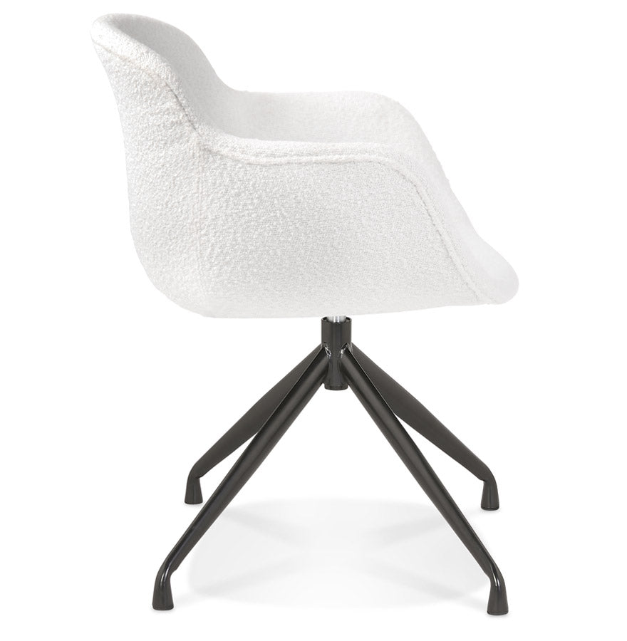 Lunara | Luxe draaistoel met armleuningen – stijlvol en comfortabel