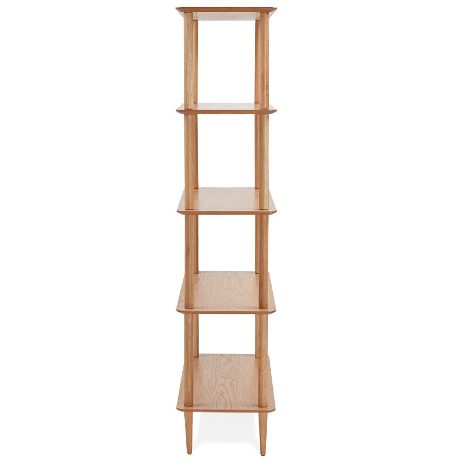 Lunara | Elegante houten wandrek – natuurlijke afwerking-OfficeKing
