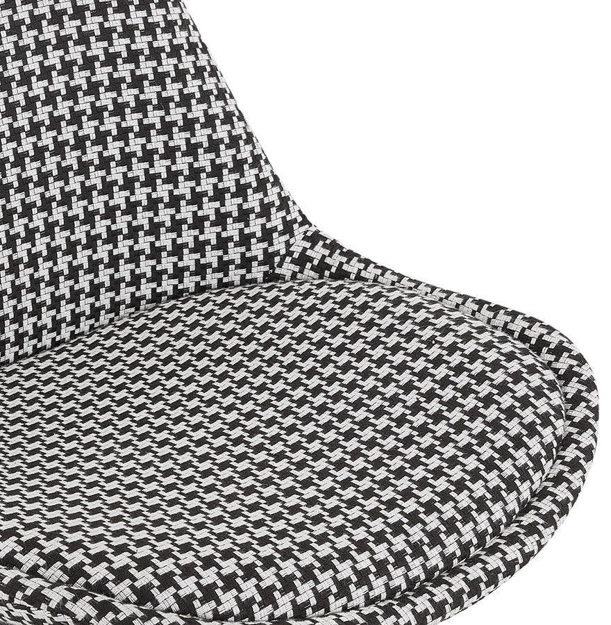 Riviera | Vintage fauteuil in pied-de-poule - elegant en tijdloos