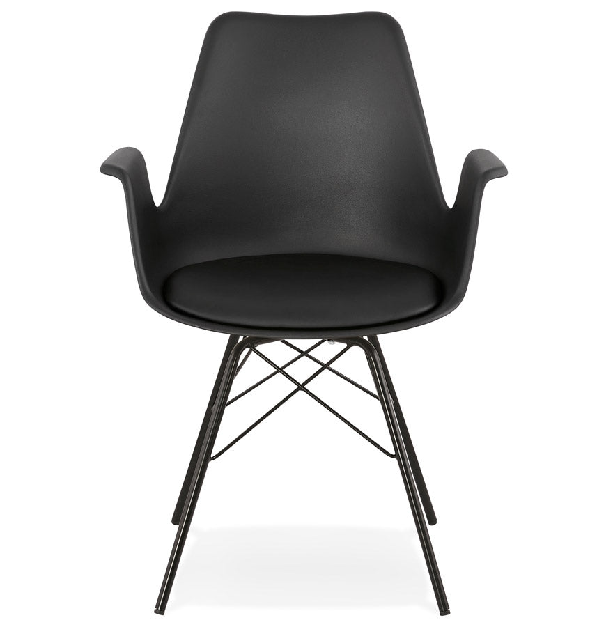 Salyra | Luxe fauteuil met armleuningen – industrieel ontwerp