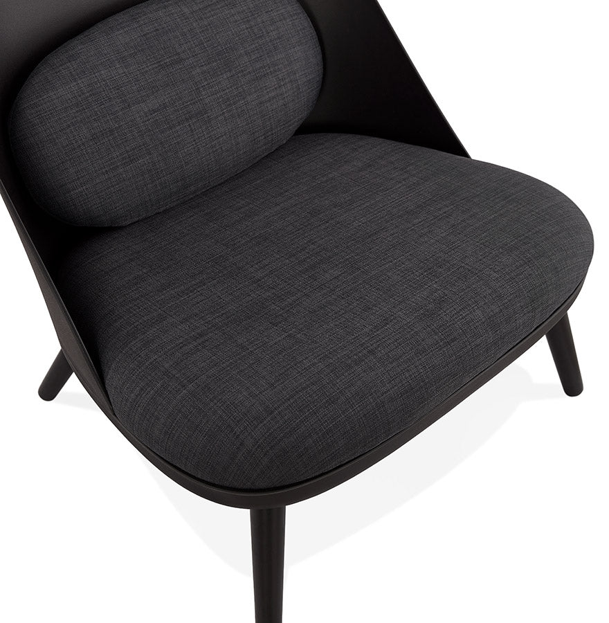 Tivara | Luxe zwarte loungezetel – stijlvol comfort