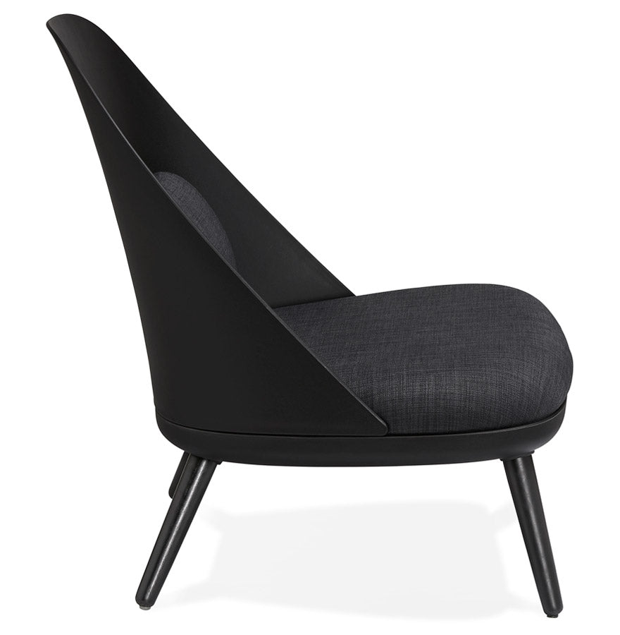 Tivara | Luxe zwarte loungezetel – stijlvol comfort