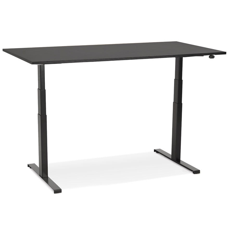 Noblesse | Elektrisches Steh-Sitz-Büro – ergonomisch und stilvoll-OfficeKing