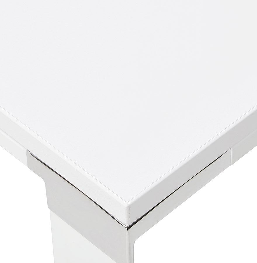 Alvoria | Luxe hoekbureau van wit hout – stijlvol en functioneel-OfficeKing