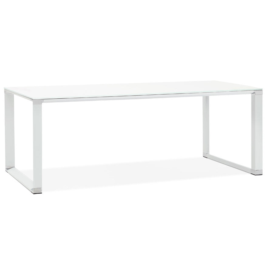 Altrano | Elegantes Direktorialbüro – stilvolles Design aus weißem Glas-OfficeKing