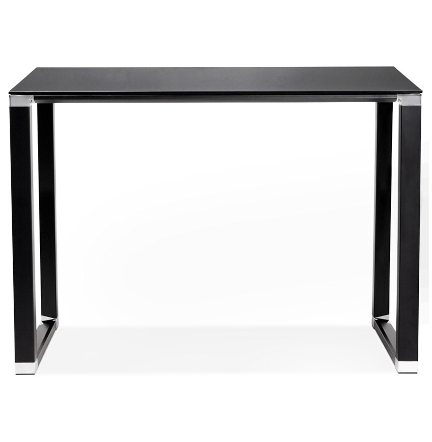 Vistara | Elegante Glas-Hochtafel – stilvolles Design – 140x70 cm-OfficeKing