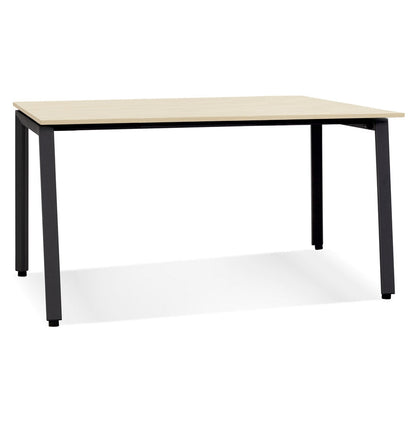 Amadore | Eleganter Designbureau aus Holz und Metall – 160x80 cm-OfficeKing