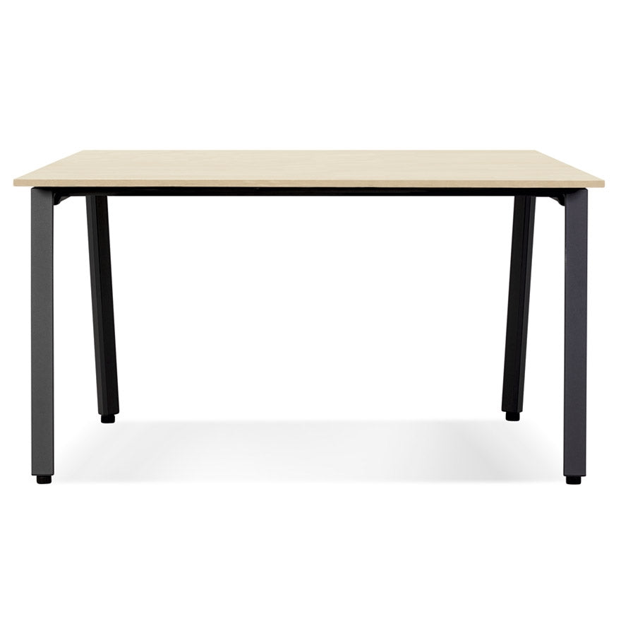 Amadore | Eleganter Designbureau aus Holz und Metall – 160x80 cm