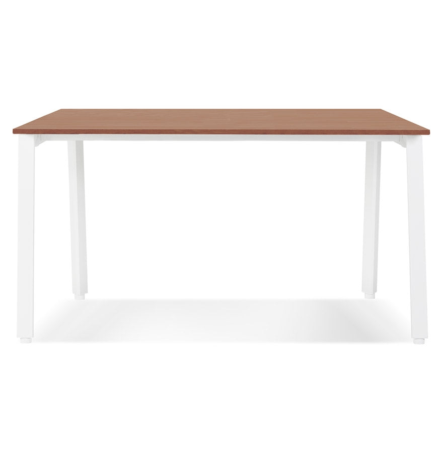 Amadore | Rechteckiger Design-Tisch – edles Holz und modernes Metall