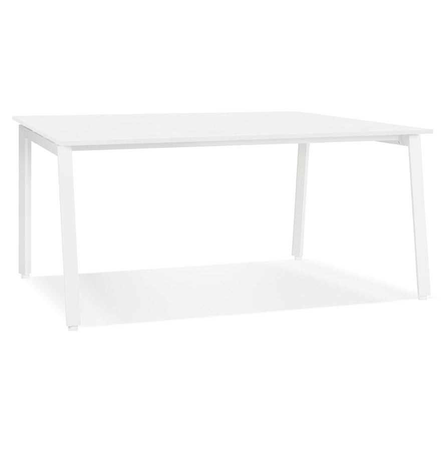 Amadore | Eleganter Schreibtisch aus Holz und Metall – stilvoll und funktional-OfficeKing