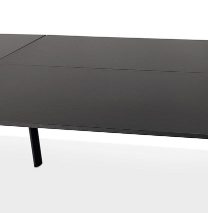 Aristelle | Dubbele Rechte Bureau – Luxe Hout en Metaal – Ruimtebesparend Design-OfficeKing