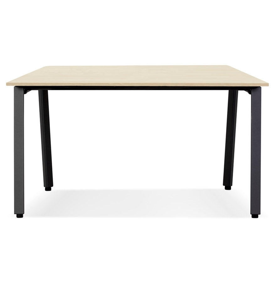 Aurelia | Vergadertafel met luxe afwerking – 160x160 cm-OfficeKing