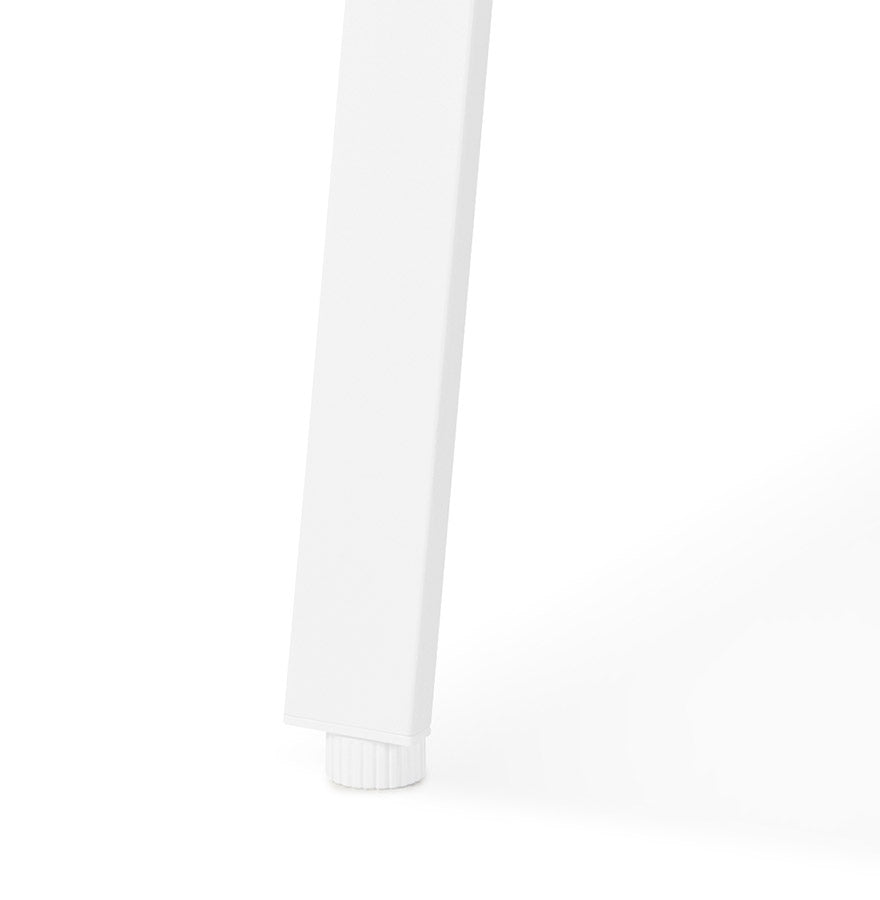 Noblesse | Elegante vergadertafel met notenhout en wit metaal – perfect voor moderne ruimtes-OfficeKing