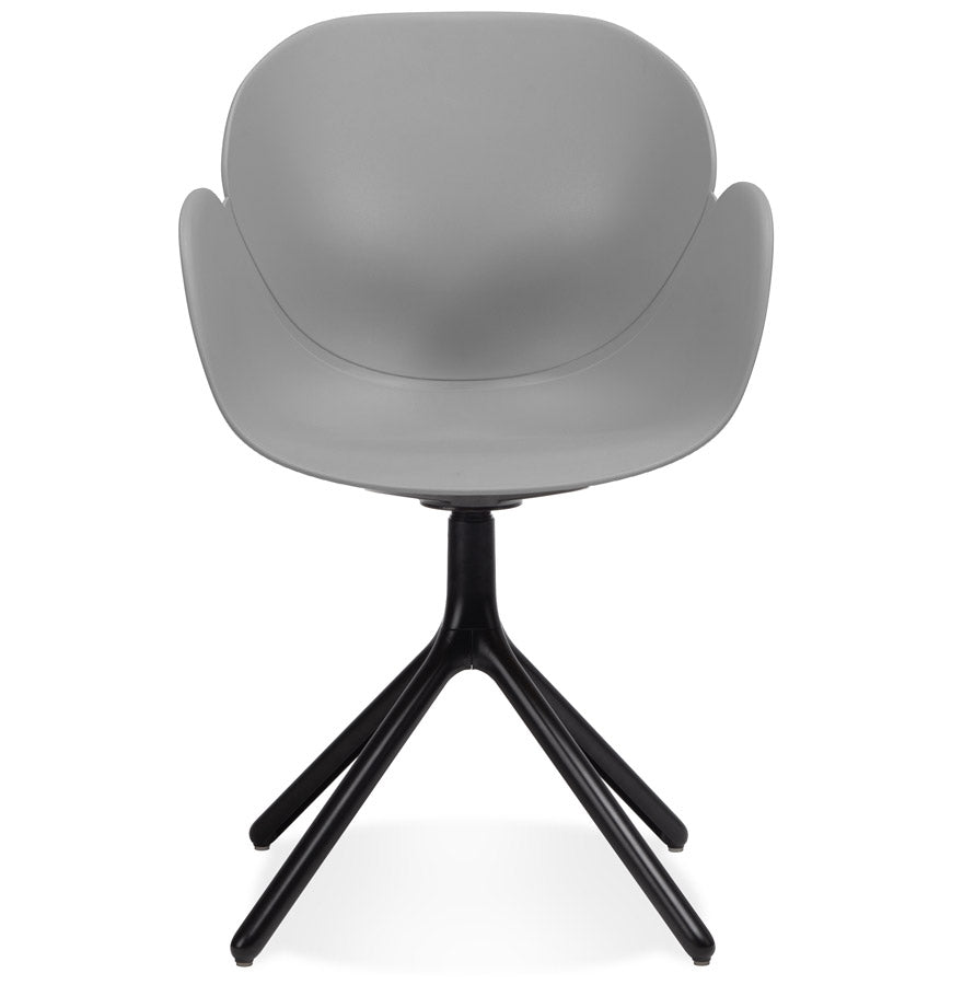 Arista | Luxe grijze fauteuil met armleuningen - stijlvol en comfortabel