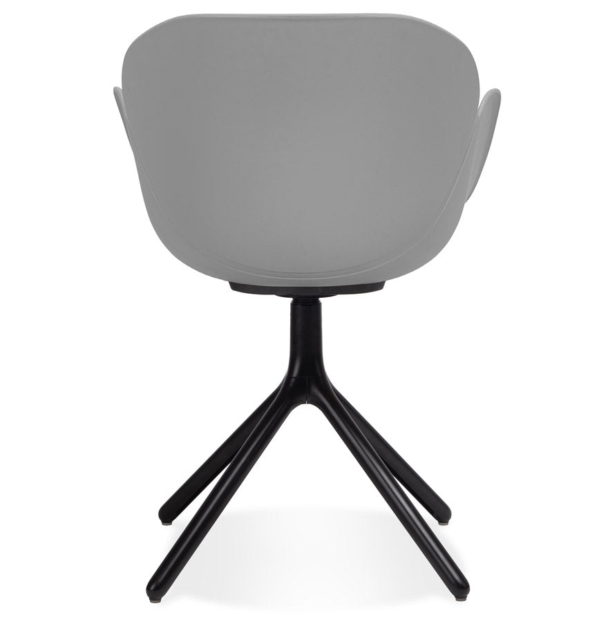 Arista | Luxe grijze fauteuil met armleuningen - stijlvol en comfortabel