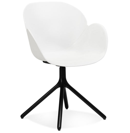 Alurea | Luxe kunststof stoel met armleuningen-OfficeKing