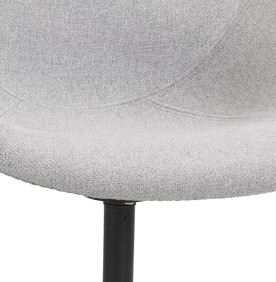 Aurelia | Luxe lichtgrijze bureaustoel met armleuningen - Ergonomisch en stijlvol