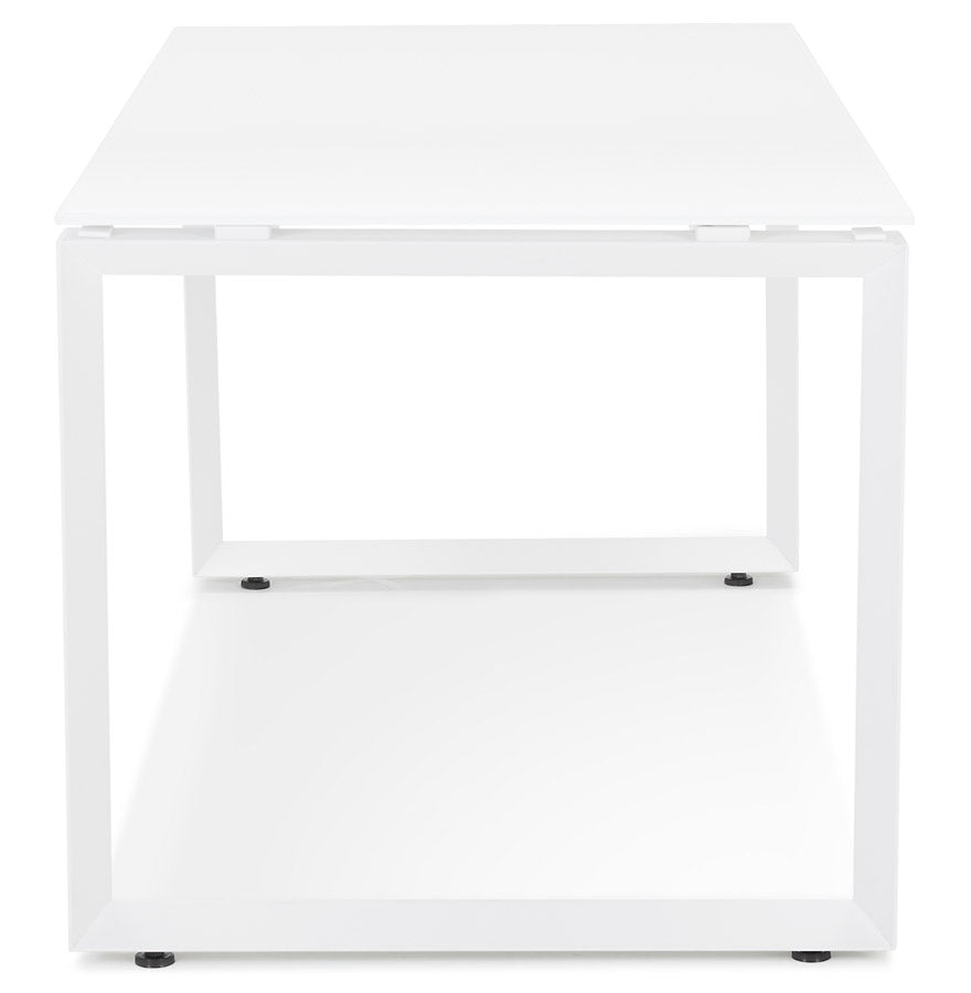 Aurelia | Elegante Bürotisch aus Glas und Metall – zeitloses Design – 120x60 cm-OfficeKing