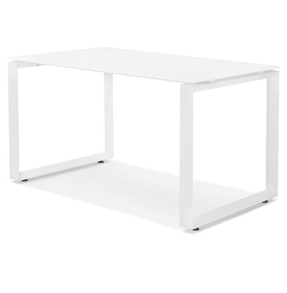 Aurelia | Elegante Bürotisch aus Glas und Metall – zeitloses Design – 120x60 cm-OfficeKing
