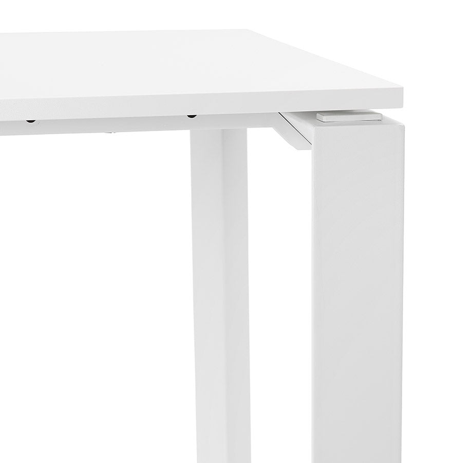 Arboreal | Elegante Bureautafel – wit hout & metaal – compact 120x60 cm-OfficeKing