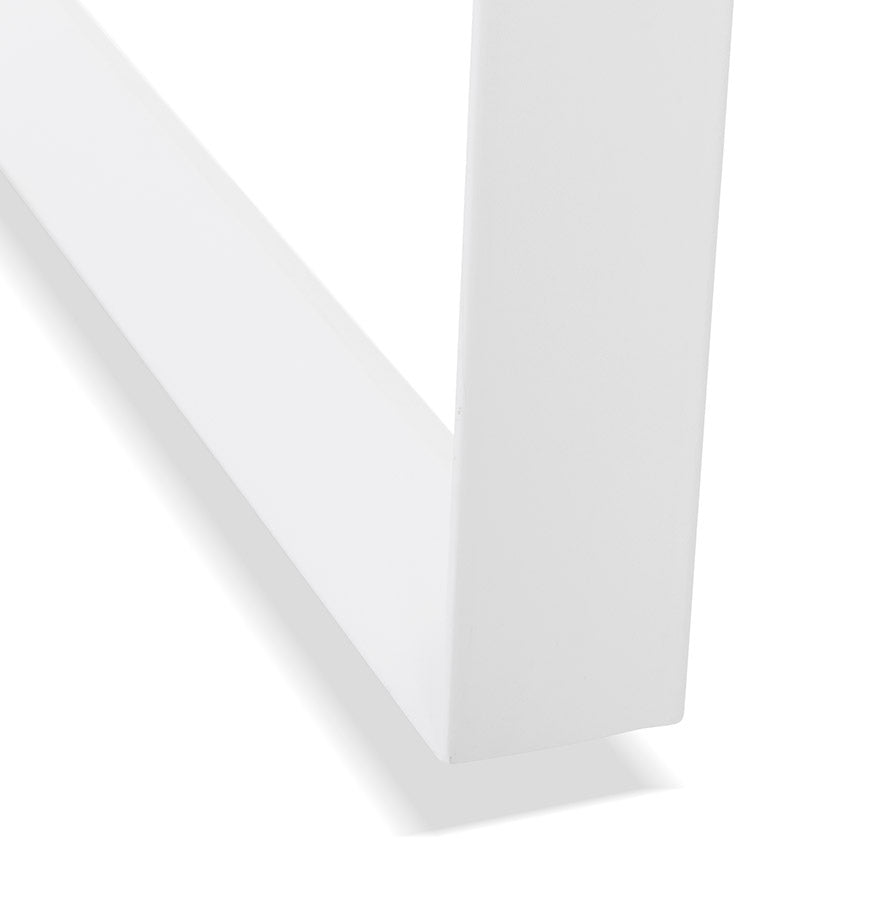 Brevano | Luxe vergadertafel met natuurlijke afwerking – 160x160 cm