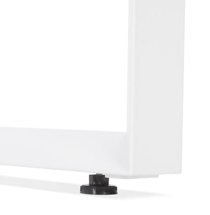 Brevano | Luxe vergadertafel met natuurlijke afwerking – 160x160 cm-OfficeKing