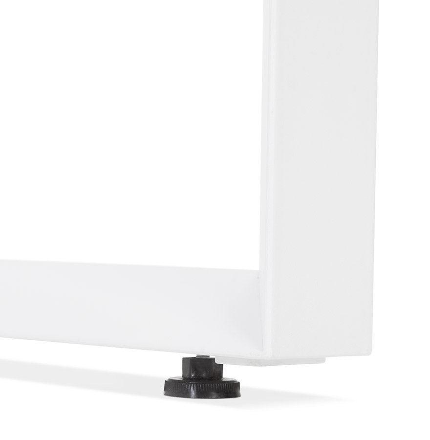 Brevano | Luxe vergadertafel met natuurlijke afwerking – 160x160 cm