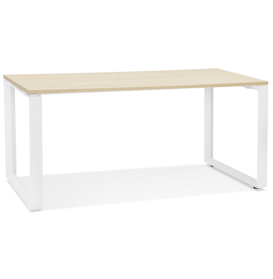 Brevon | Elegante Bureau van Hout en Metaal – Ruimtelijk en Stijlvol-OfficeKing