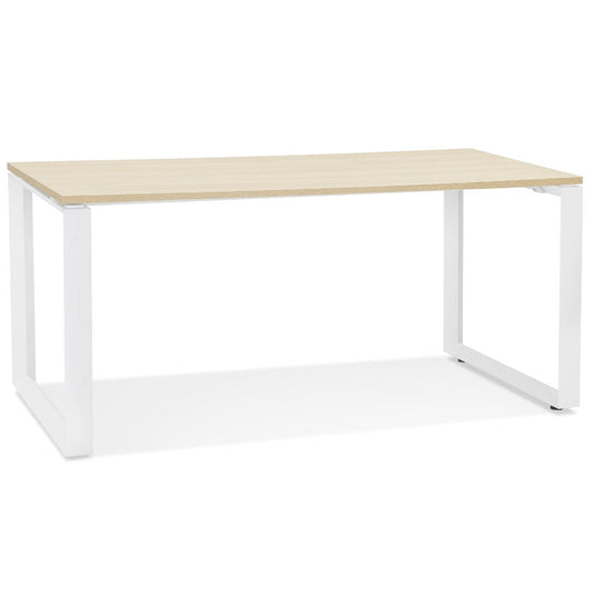 Brevon | Elegante Bureau van Hout en Metaal – Ruimtelijk en Stijlvol-OfficeKing