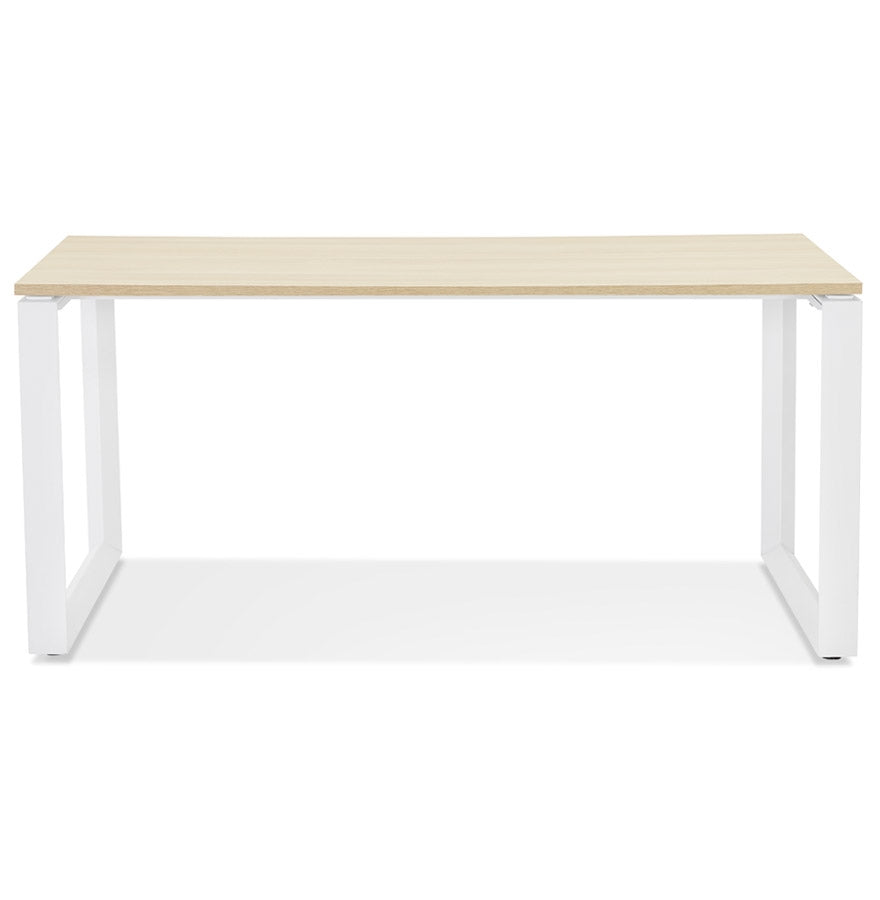 Brevon | Elegante Bureau van Hout en Metaal – Ruimtelijk en Stijlvol-OfficeKing