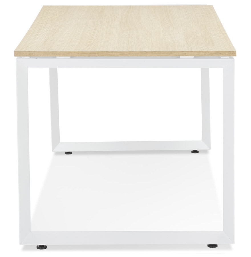 Brevon | Elegante Bureau van Hout en Metaal – Ruimtelijk en Stijlvol-OfficeKing