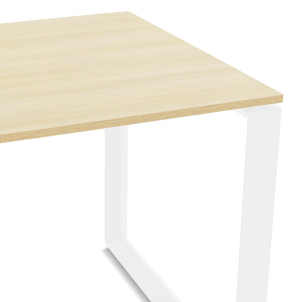 Brevon | Luxe hoekbureau van hout en metaal – stijlvol en functioneel-OfficeKing