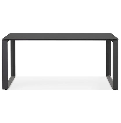 Zentara | Eleganter Schreibtisch aus Glas und Metall – stilvolles Design – 160x80 cm-OfficeKing