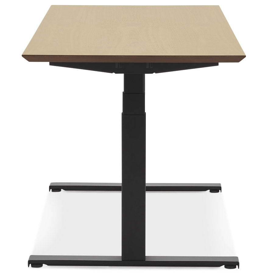 Natura | Luxe Elektrisch Zit/Sta-Bureau – Natuurlijke Houtafwerking – 150x70 cm