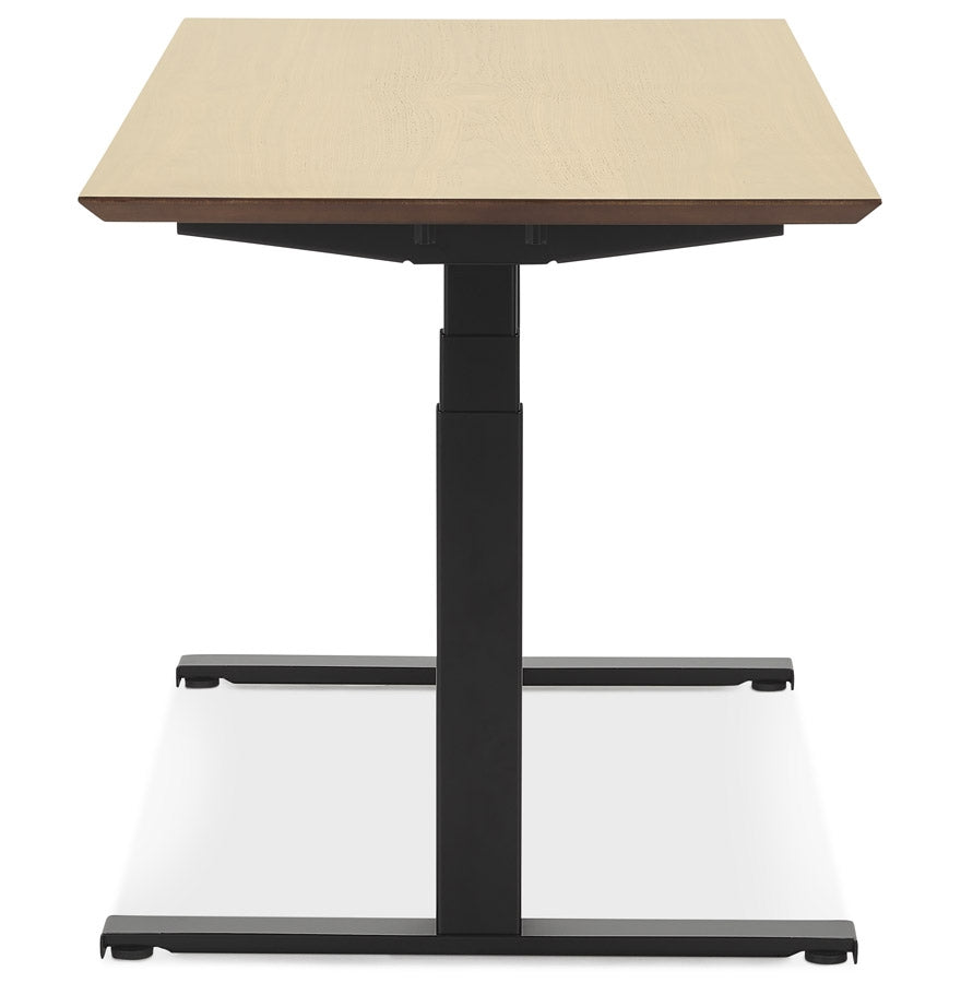 Natura | Luxe Elektrisch Zit/Sta-Bureau – Natuurlijke Houtafwerking – 180x90 cm