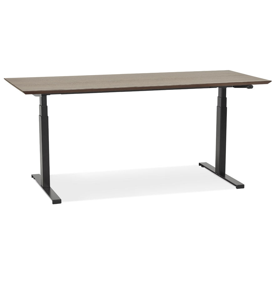 Noblesse | Elektrisch Zit/Sta-Bureau – Notenhout – 180x90 cm