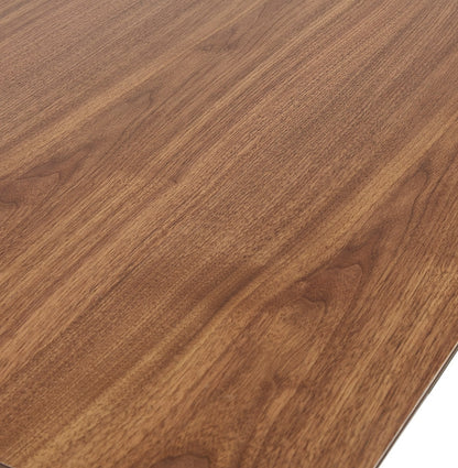 Natura | Luxe elektrisch zit-sta bureau – notenhout afwerking – 180x90 cm-OfficeKing