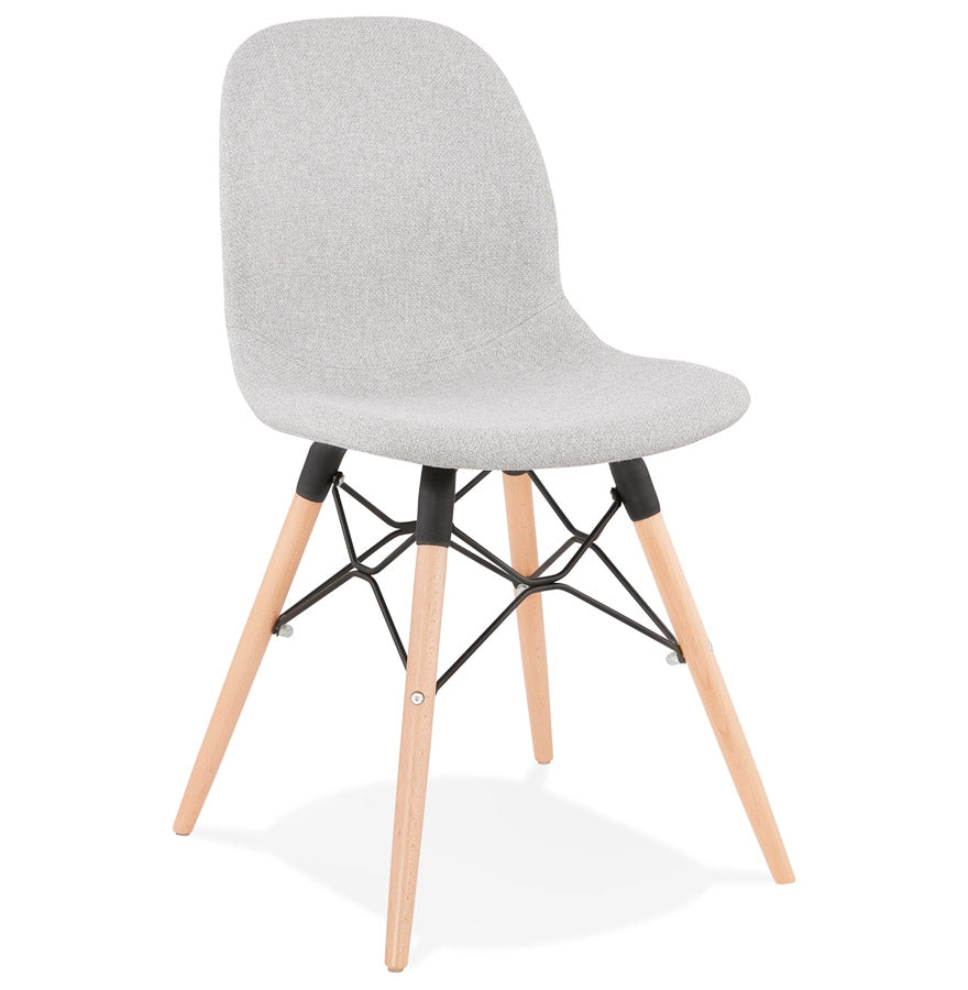 Nordique | Luxe lichtgrijze fauteuil – tijdloos design