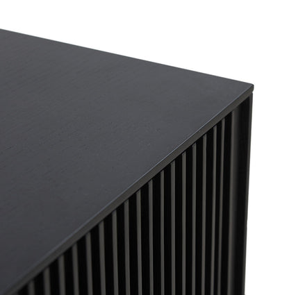 Noxara | Luxe opbergmeubel van zwart hout – stijlvol en functioneel-OfficeKing
