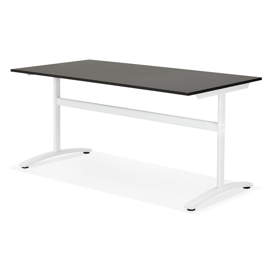 Nobelle | Elegante Bureau Crypto – zwart – 160x80 cm-OfficeKing