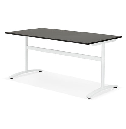Nobelle | Elegante Bureau Crypto – zwart – 160x80 cm-OfficeKing