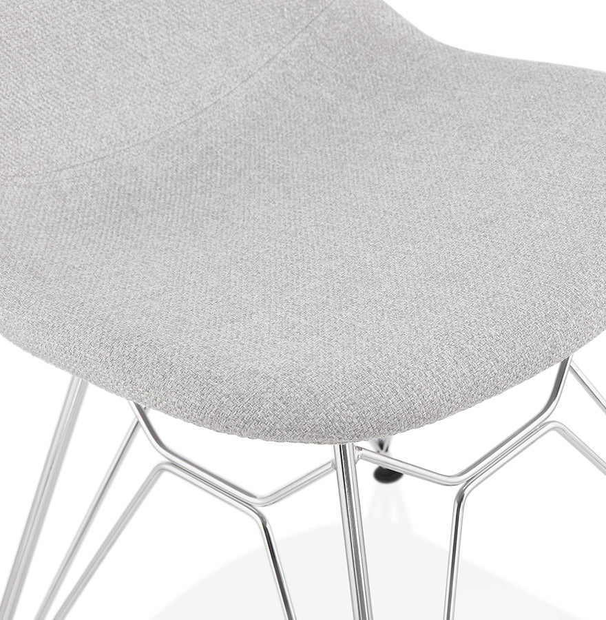 Elara | Luxe designstoel in lichtgrijs – chique en comfortabel-OfficeKing