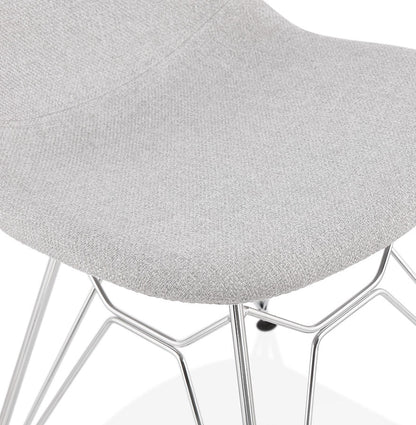 Elara | Luxe designstoel in lichtgrijs – chique en comfortabel-OfficeKing