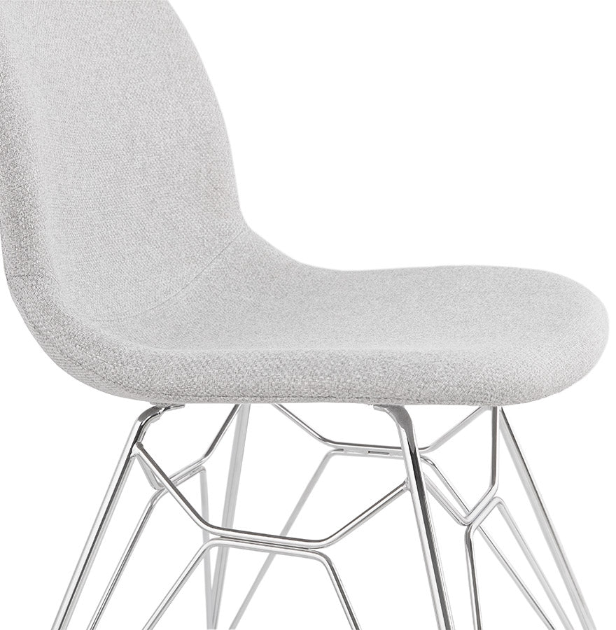 Elara | Luxe designstoel in lichtgrijs – chique en comfortabel-OfficeKing